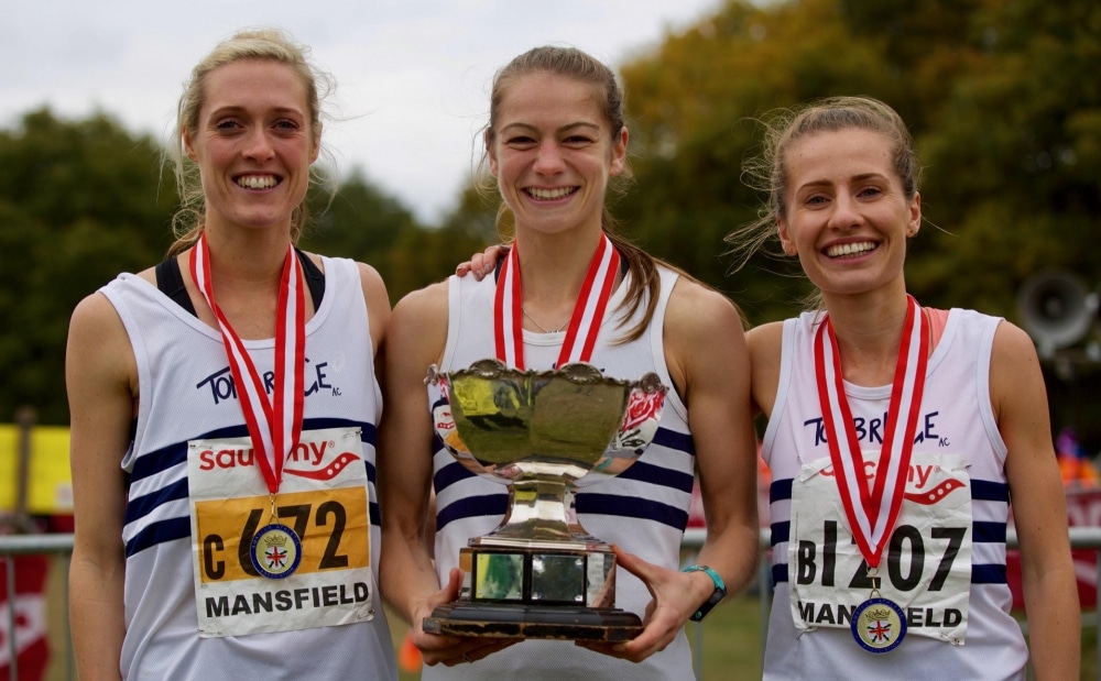 Tonbridge women take cross-country relay by storm